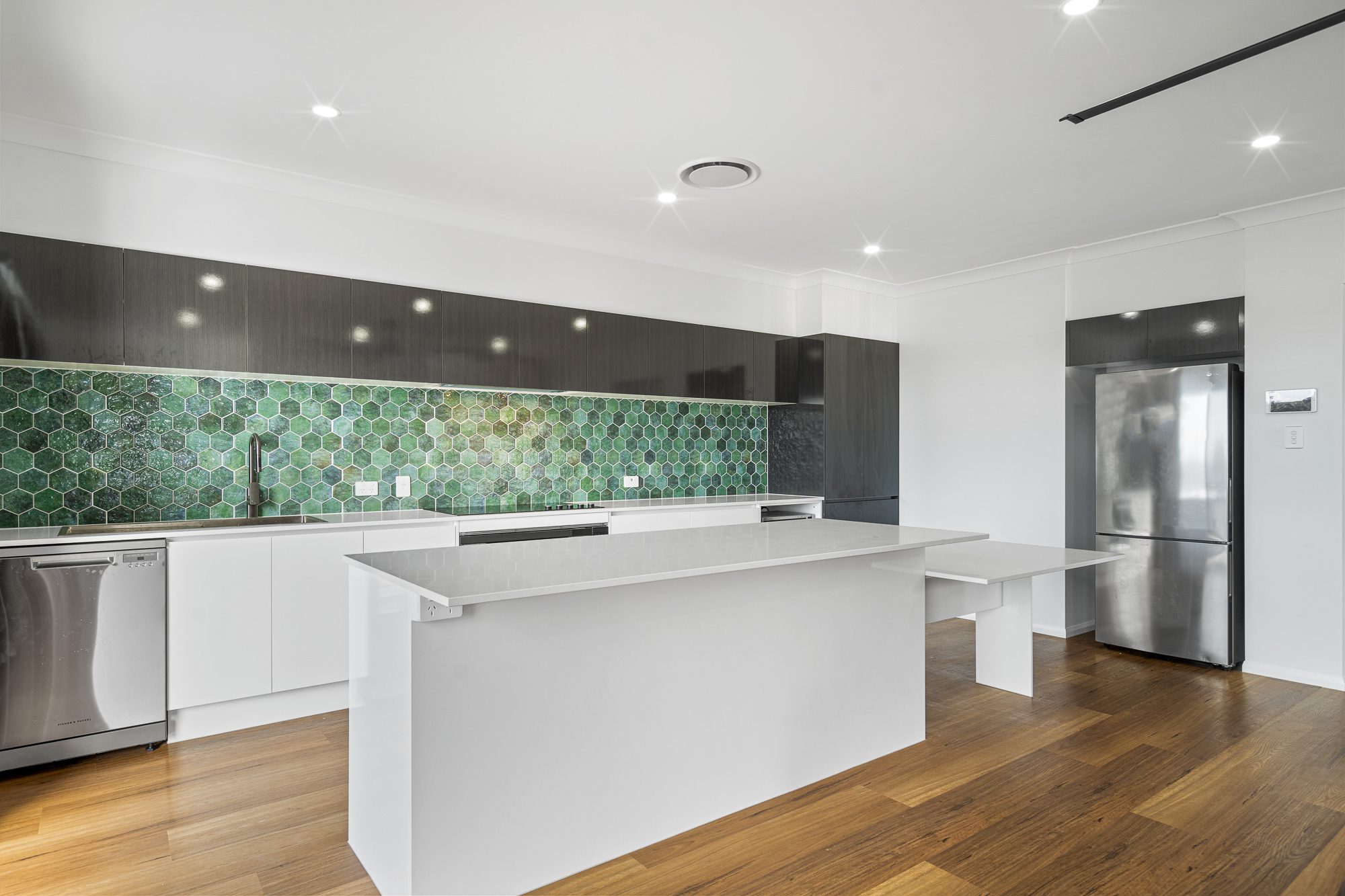 A designer kitchen built by BelCo Constructions